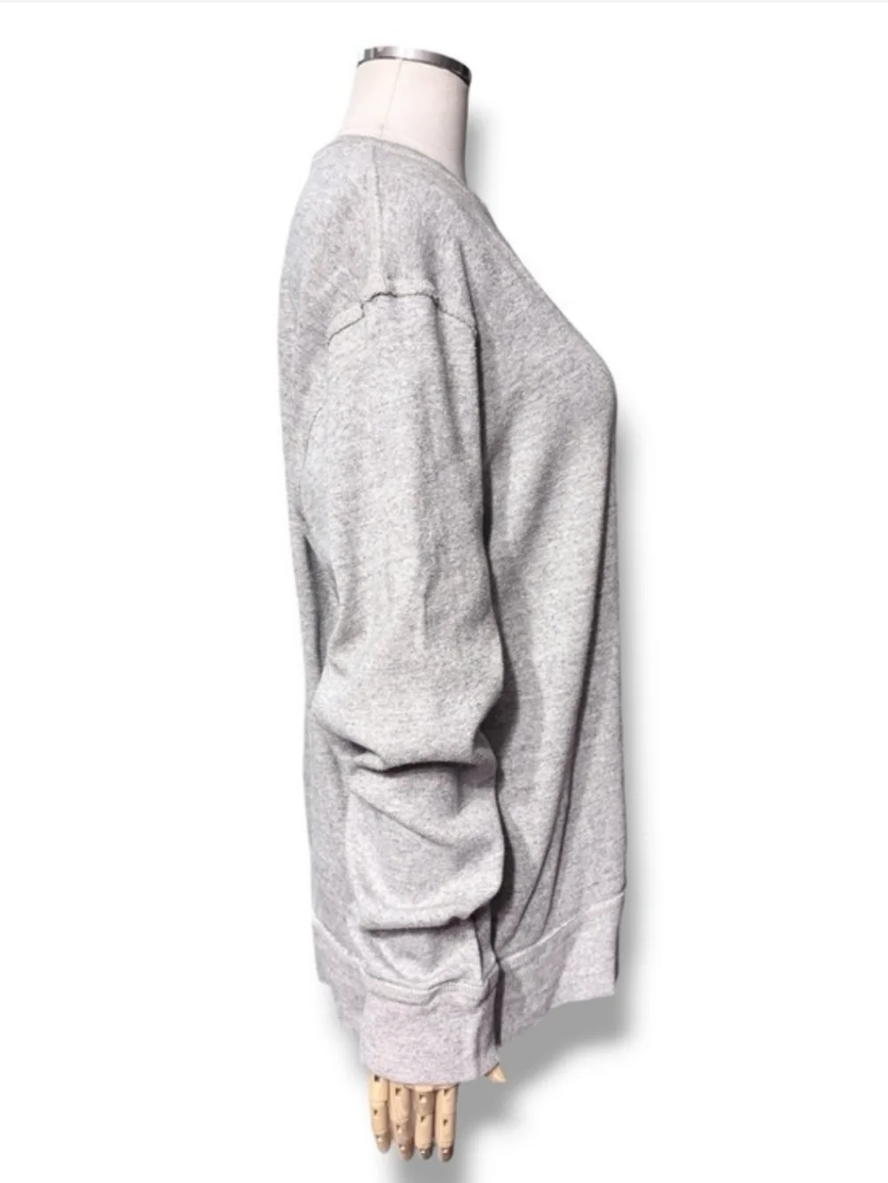 J. CREW Grey Cotton Crew Neck Pullover Size XL